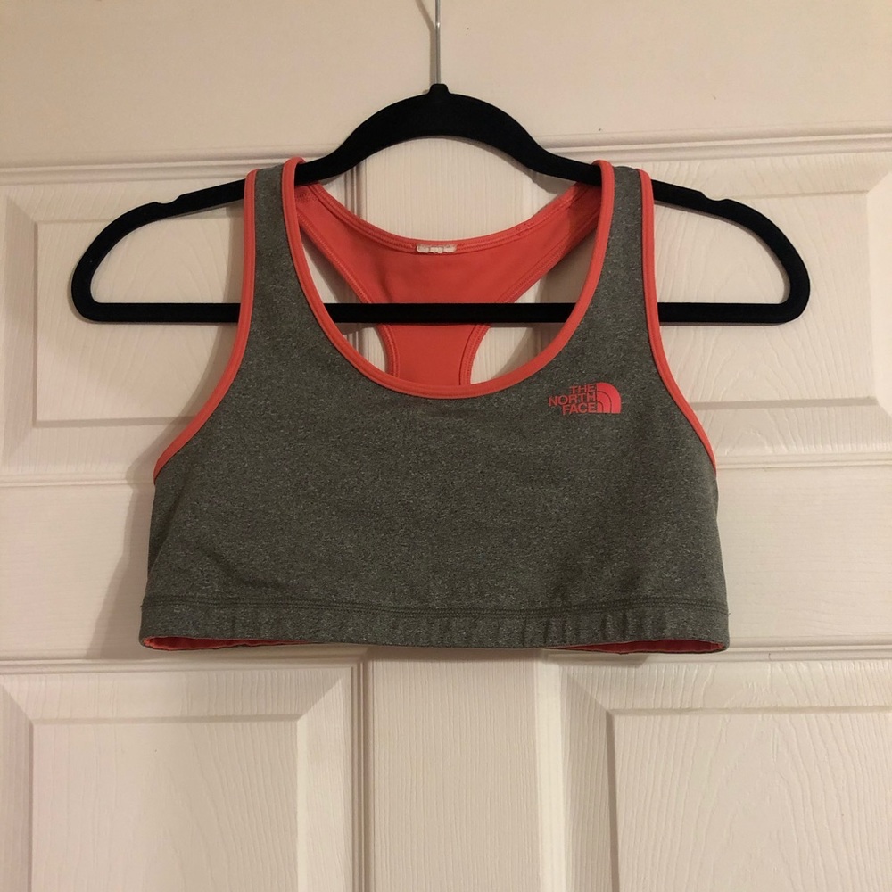 North face reversible sports bra